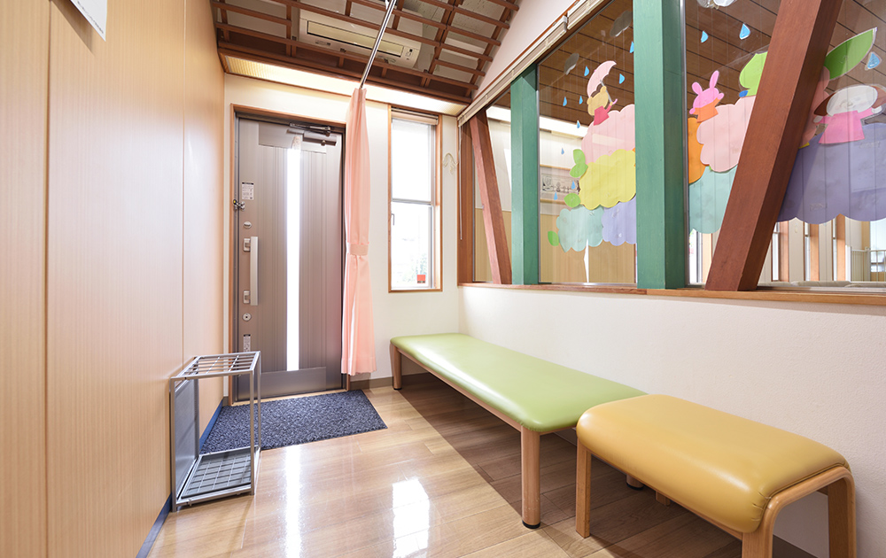 発熱者用の入口